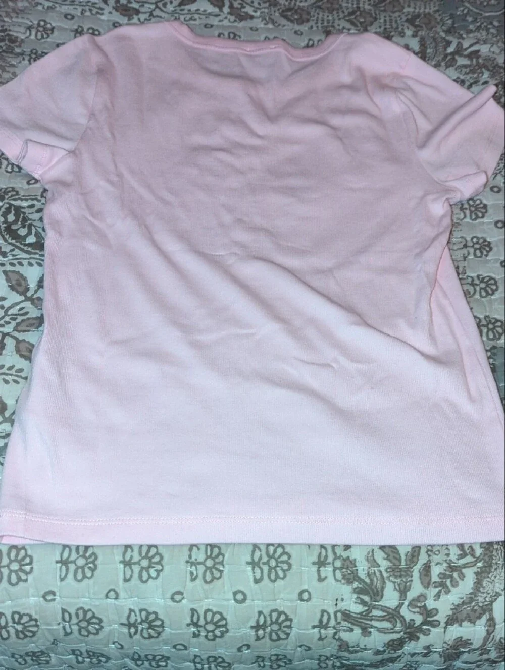 J. Crew Light Pink Short Sleeve Crewneck Tee